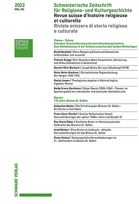 SZRKG 2022 Vol. 116
