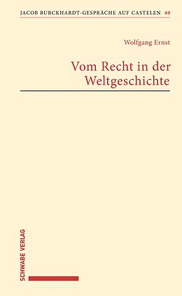 E-Book (pdf) Vom Recht in der Weltgeschichte von Wolfgang Ernst