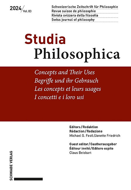 Concepts and Their Uses / Begriffe und ihr Gebrauch