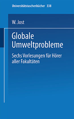 Kartonierter Einband Globale Umweltprobleme von W. Jost