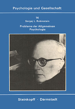 Kartonierter Einband Probleme der Allgemeinen Psychologie von S.L. Rubinstein