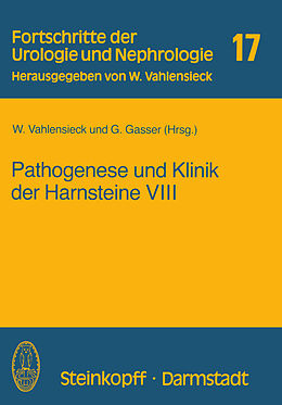 Kartonierter Einband Pathogenese und Klinik der Harnsteine VIII von 