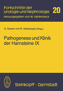 Kartonierter Einband Pathogenese und Klinik der Harnsteine IX von 
