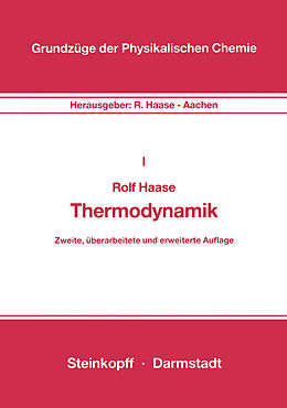 Kartonierter Einband Thermodynamik von R. Haase