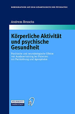 Fester Einband Körperliche Aktivität und psychische Gesundheit von Andreas Broocks