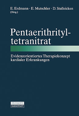 Kartonierter Einband Pentaerithrityltetranitrat von E. Erdmann, E. Mutschler, D. Stalleicken