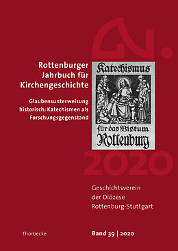 Kartonierter Einband Rottenburger Jahrbuch für Kirchengeschichte 39/2020 von 