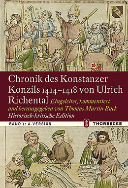 Fester Einband Chronik des Konstanzer Konzils 14141418 von Ulrich Richental. Historisch-kritische Edition von 