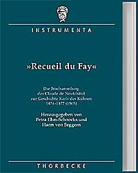 Fester Einband Recueil du Fay von 