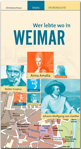Paperback WEIMAR - Wer lebte wo von Christiane Kruse