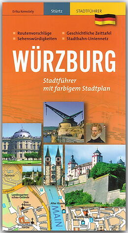 Paperback Würzburg - Praktischer Stadtführer von Erika Kerestely