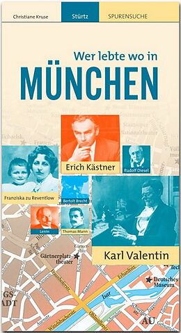 Paperback MÜNCHEN - Wer lebte wo von Christiane Kruse