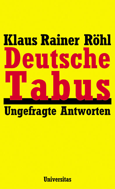 Deutsche Tabus