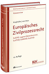 Fester Einband Europäisches Zivilprozessrecht von Jan Hein, Jan Kropholler 