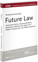 Kartonierter Einband Future Law von Philipp Reusch