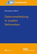 E-Book (pdf) Datenverarbeitung in sozialen Netzwerken von Alexander Golland