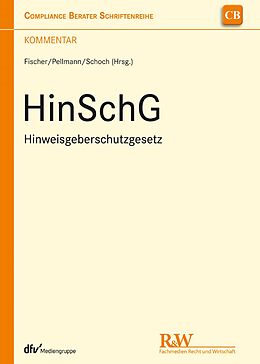 E-Book (pdf) HinSchG - Hinweisgeberschutzgesetz von 