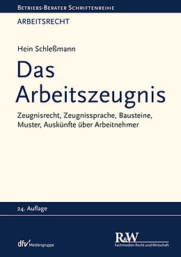 E-Book (epub) Das Arbeitszeugnis von Hein Schleßmann