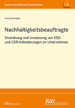 E-Book (pdf) Nachhaltigkeitsbeauftragte von Jenny Schmigale