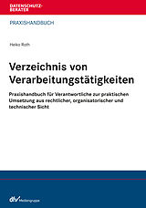 E-Book (epub) Verzeichnis von Verarbeitungstätigkeiten von Heiko Roth