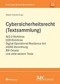 E-Book (pdf) Cybersicherheitsrecht (Textsammlung) von 