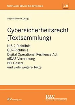 E-Book (pdf) Cybersicherheitsrecht (Textsammlung) von 