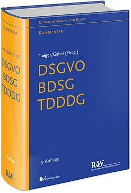 E-Book (pdf) DSGVO - BDSG - TDDDG von 