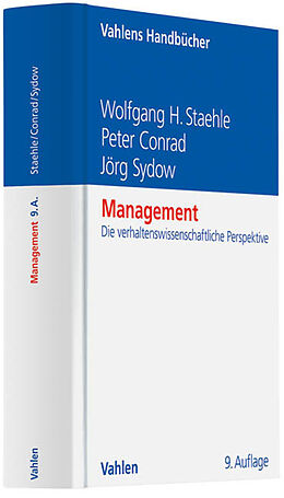 Fester Einband Management von Wolfgang H. Staehle, Peter Conrad, Jörg Sydow