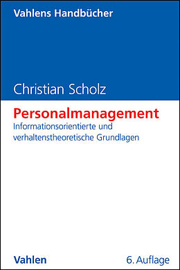 Fester Einband Personalmanagement von Christian Scholz