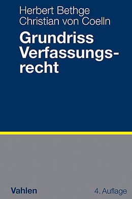 E-Book (pdf) Grundriss Verfassungsrecht von Herbert Bethge, Gerd Christian von Coelln