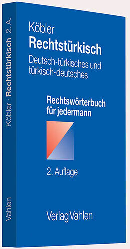 Kartonierter Einband Rechtstürkisch von Gerhard Köbler