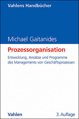 Fester Einband Prozessorganisation von Michael Gaitanides
