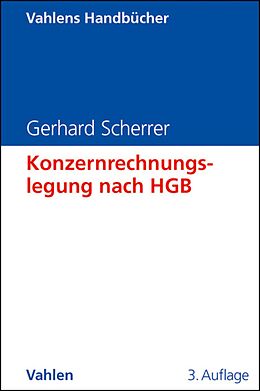 E-Book (pdf) Konzernrechnungslegung nach HGB von Gerhard Scherrer
