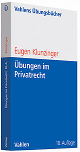 E-Book (pdf) Übungen im Privatrecht von Eugen Klunzinger