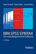 E-Book (pdf) Sarstedt/Schütz, IBM SPSS Syntax von Marko Sarstedt, Tobias Schütz