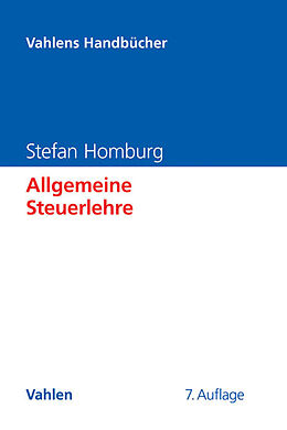 Fester Einband Allgemeine Steuerlehre von Stefan Homburg