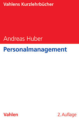 Kartonierter Einband Personalmanagement von Andreas Huber