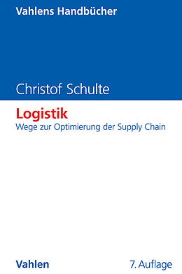 Fester Einband Logistik von Christof Schulte