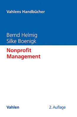 Fester Einband Nonprofit Management von Bernd Helmig, Silke Boenigk