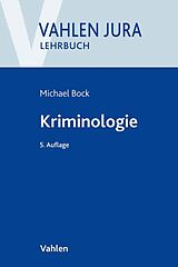 Kartonierter Einband Kriminologie von Michael Bock