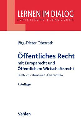 Kartonierter Einband Öffentliches Recht von Jörg-Dieter Oberrath