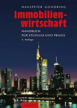 E-Book (pdf) Immobilienwirtschaft von Hanspeter Gondring
