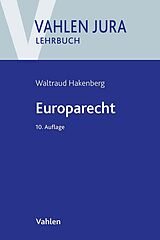 Kartonierter Einband Europarecht von Waltraud Hakenberg