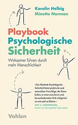 E-Book (pdf) Playbook Psychologische Sicherheit von Karolin Helbig, Minette Norman