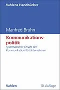 E-Book (pdf) Kommunikationspolitik von Manfred Bruhn