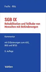 Fester Einband SGB IX - Rehabilitation und Teilhabe von Menschen mit Behinderungen von Karl Jung, Horst Cramer, Harry Fuchs