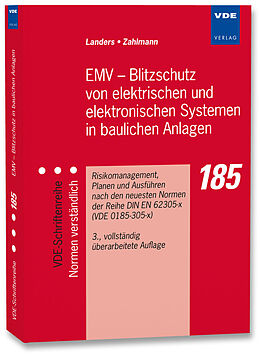 Kartonierter Einband EMV - Blitzschutz von elektrischen und elektronischen Systemen in baulichen Anlagen von Ernst Ulrich Landers, Peter Zahlmann