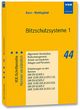 Couverture cartonnée Blitzschutzsysteme 1 de Alexander Kern, Jürgern Wettingfeld