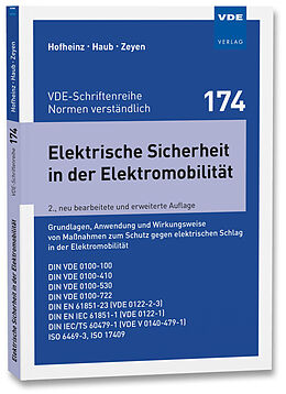 Kartonierter Einband Elektrische Sicherheit in der Elektromobilität von Wolfgang Hofheinz, Dennis Haub, Michael Zeyen