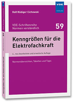 Kartonierter Einband Kenngrößen für die Elektrofachkraft von Rolf Rüdiger Cichowski